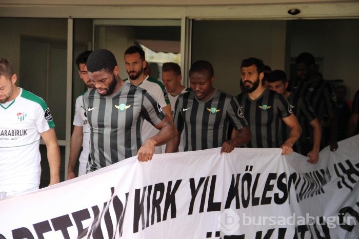 Akhisar Belediyespor-Bursaspor maçından kareler