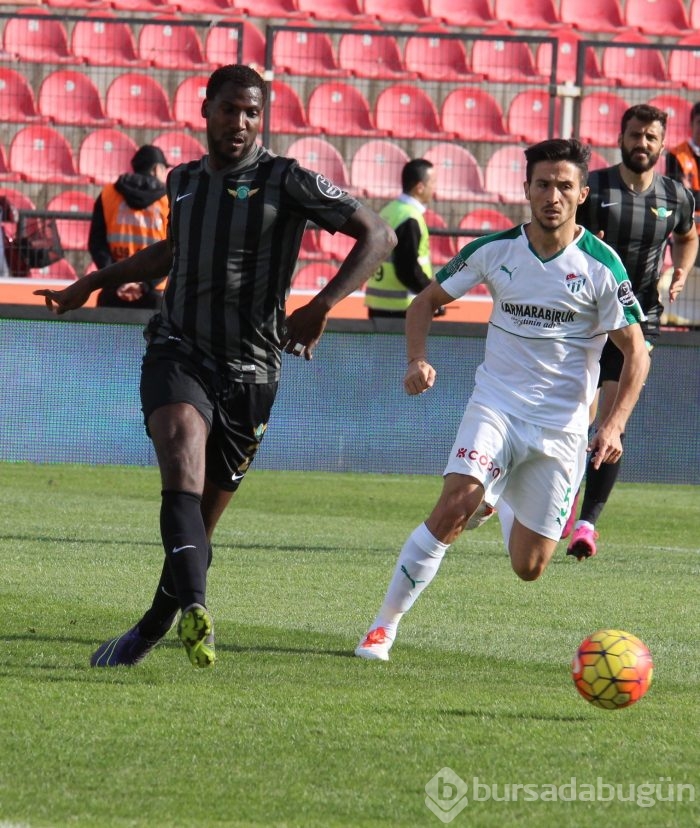 Akhisar Belediyespor-Bursaspor maçından kareler