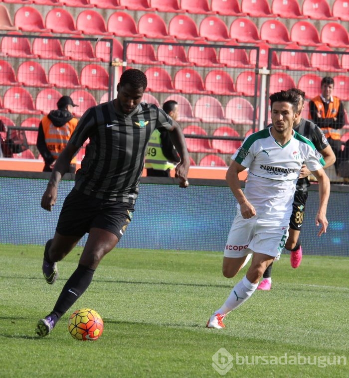 Akhisar Belediyespor-Bursaspor maçından kareler
