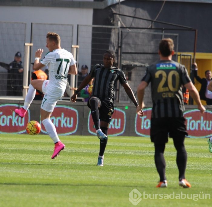 Akhisar Belediyespor-Bursaspor maçından kareler