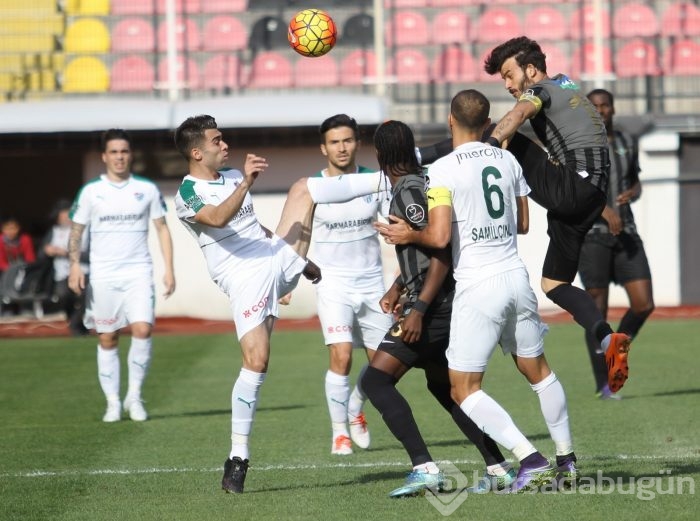 Akhisar Belediyespor-Bursaspor maçından kareler