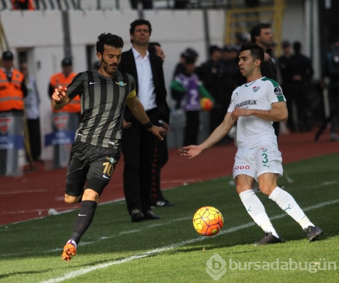 Akhisar Belediyespor-Bursaspor maçından kareler