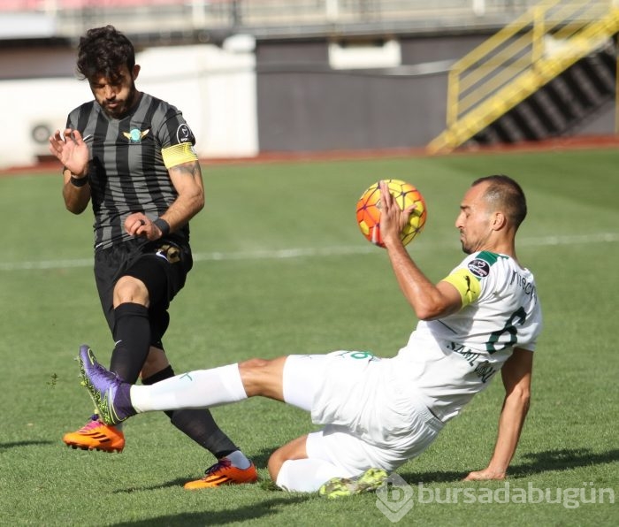 Akhisar Belediyespor-Bursaspor maçından kareler
