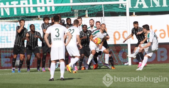 Akhisar Belediyespor-Bursaspor maçından kareler