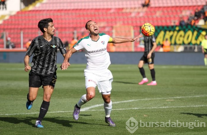 Akhisar Belediyespor-Bursaspor maçından kareler