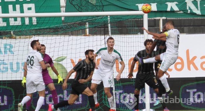 Akhisar Belediyespor-Bursaspor maçından kareler