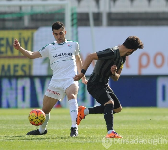Akhisar Belediyespor-Bursaspor maçından kareler