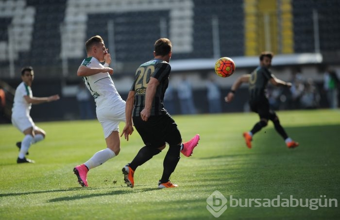 Akhisar Belediyespor-Bursaspor maçından kareler