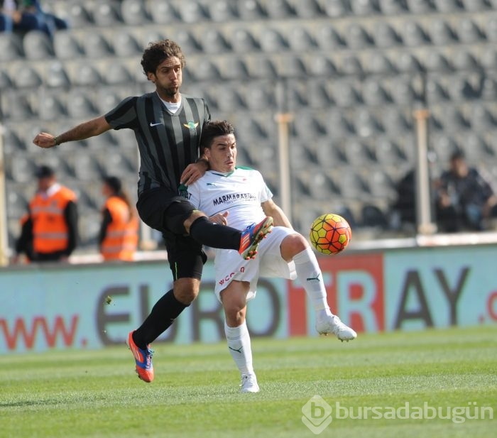 Akhisar Belediyespor-Bursaspor maçından kareler