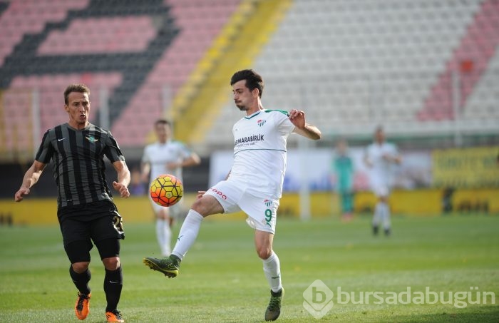 Akhisar Belediyespor-Bursaspor maçından kareler
