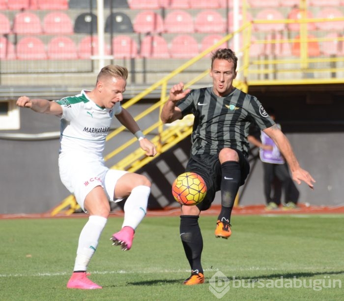Akhisar Belediyespor-Bursaspor maçından kareler