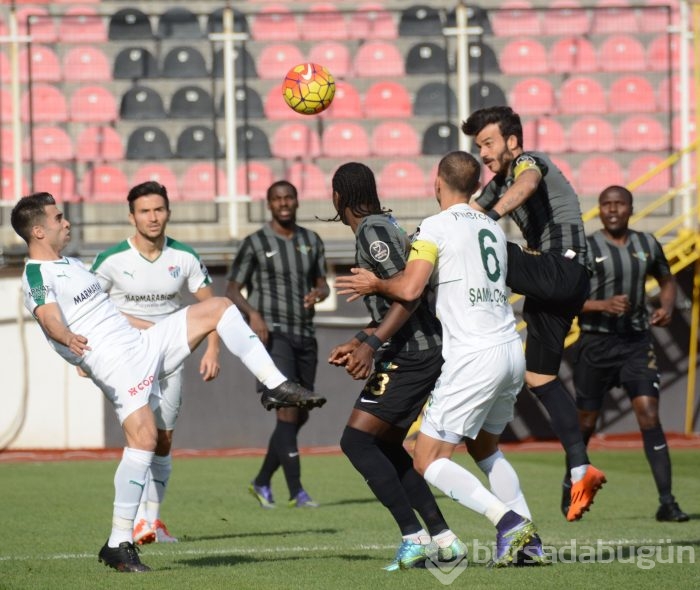 Akhisar Belediyespor-Bursaspor maçından kareler