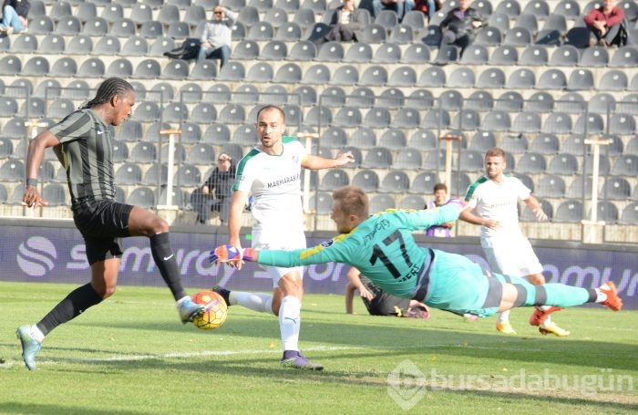 Akhisar Belediyespor-Bursaspor maçından kareler