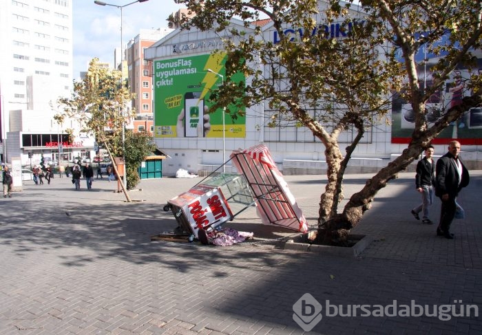 Bursa'da kuvvetli lodos
