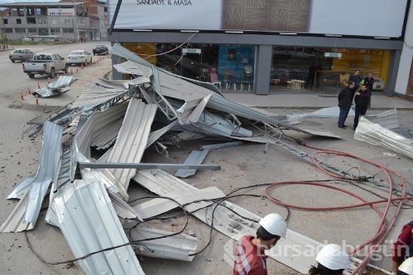 Bursa'da kuvvetli lodos
