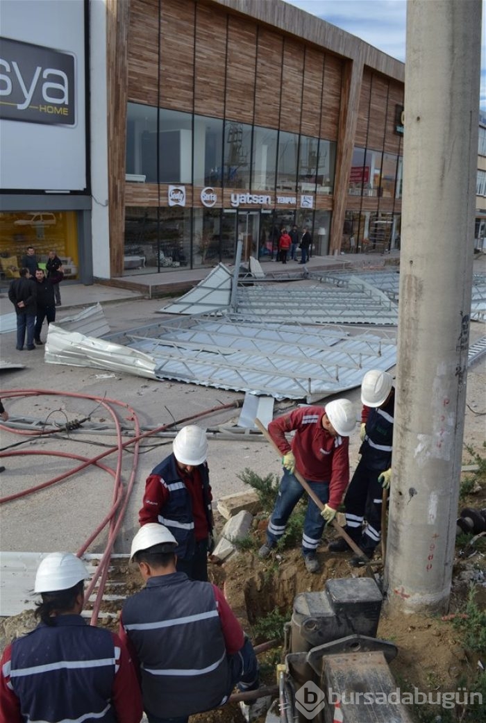 Bursa'da kuvvetli lodos
