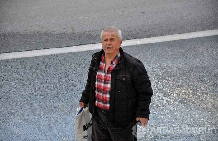 Bursa'dan alınan otobüs Konya'ya götürülürken yolda yandı

