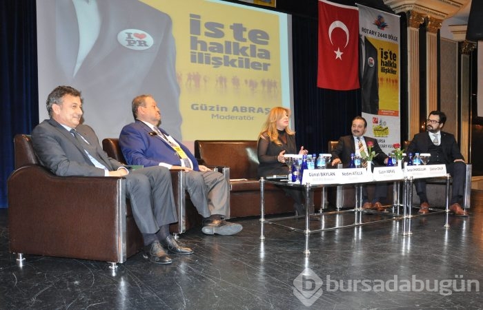 Günal Baylan, "İş'te Halkla İlişkiler" panelinde konuştu...