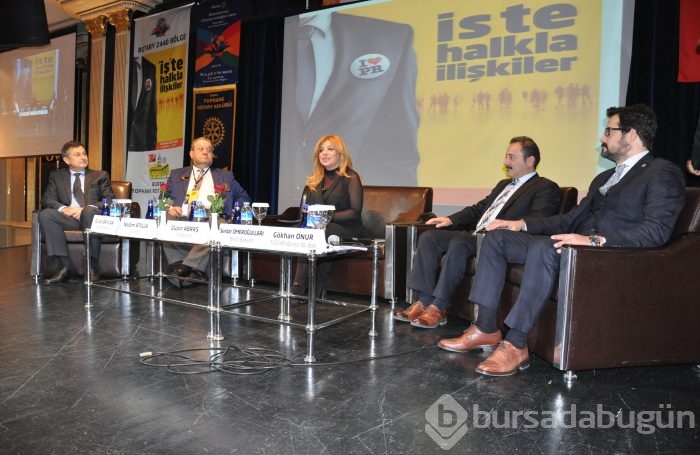 Günal Baylan, "İş'te Halkla İlişkiler" panelinde konuştu...