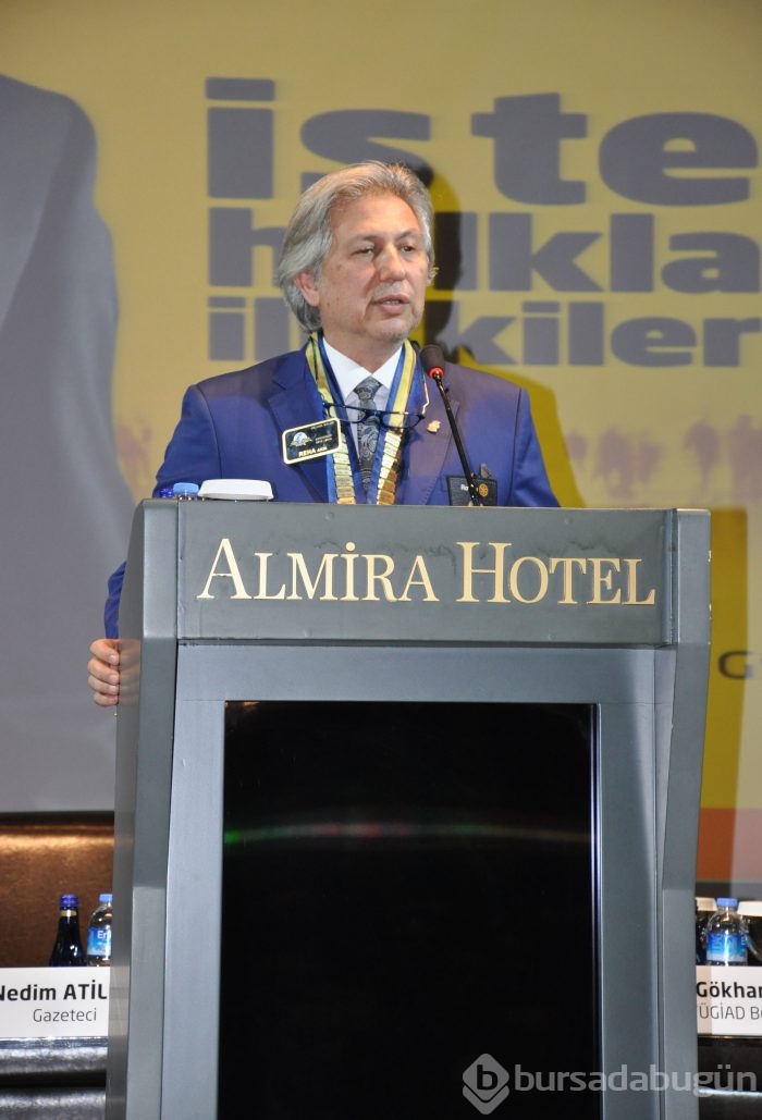 Günal Baylan, "İş'te Halkla İlişkiler" panelinde konuştu...
