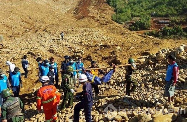 Myanmar'da "yeşim taşı" felaketi: 113 ölü