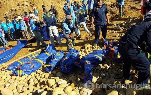 Myanmar'da "yeşim taşı" felaketi: 113 ölü