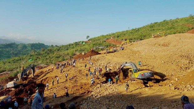 Myanmar'da "yeşim taşı" felaketi: 113 ölü
