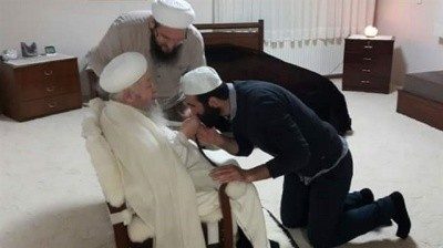 Ünlü oyuncu Cübbeli Ahmet'in hocasını ziyaret etti
