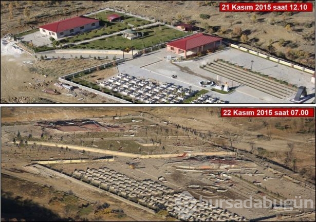 PKK'nın sözde şehitliği imha edildi