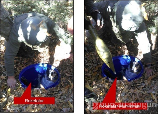 PKK'nın sözde şehitliği imha edildi