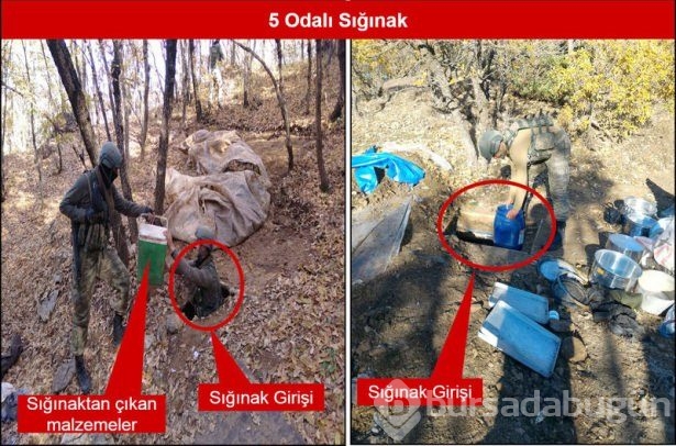 PKK'nın sözde şehitliği imha edildi