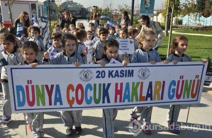 Dünya Çocuk Hakları Günü" Podyumpark'ta Kutlandı