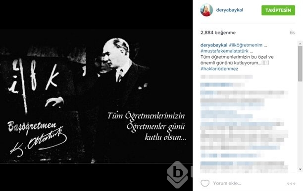 Ünlülerin 24 kasım Öğretmenler Günü paylaşımları!