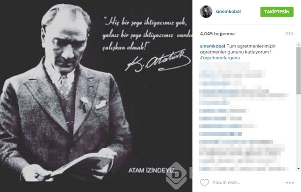 Ünlülerin 24 kasım Öğretmenler Günü paylaşımları!