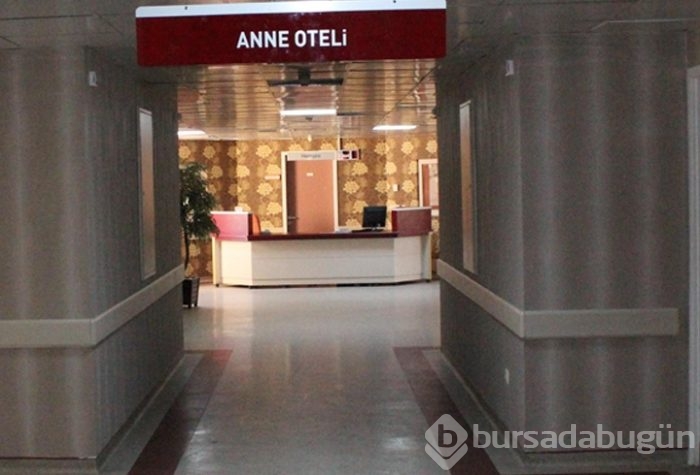 Hastane bünyesinde "Anne Oteli"