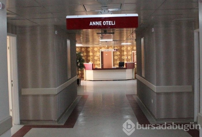 Hastane bünyesinde "Anne Oteli"