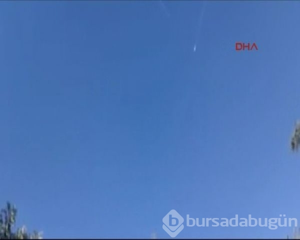 Düşen Rus uçağının vurulma anı fotoğrafları