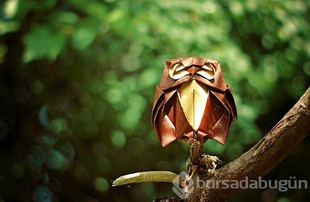 "Origami nedir?" sorusuna cevap niteliğinde 27 sanat eseri