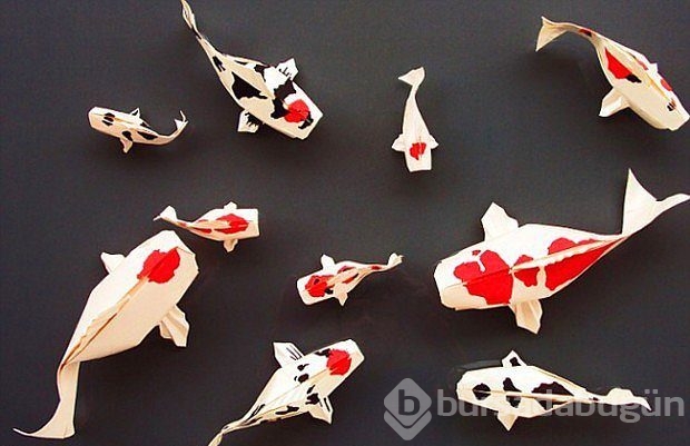 "Origami nedir?" sorusuna cevap niteliğinde 27 sanat eseri
