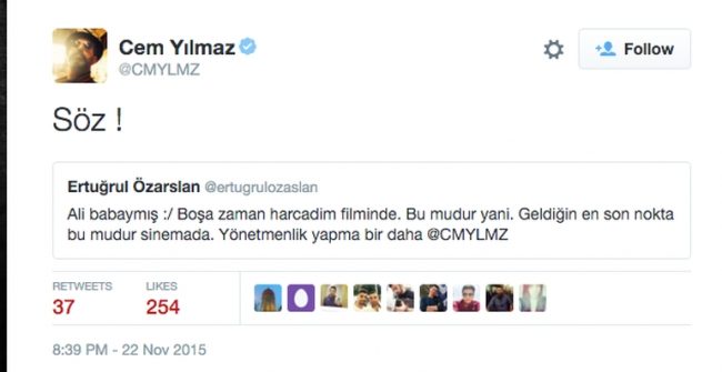 Cem Yılmaz, Ali Baba ve 7 Cüceler'e gelen eleştirilere cevap verdi