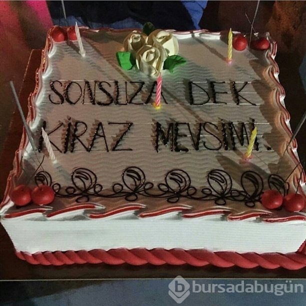 Kiraz Mevsimi'nin veda partisinden kareler