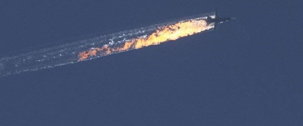 Düşürülen Rus savaş uçağı dış basında
