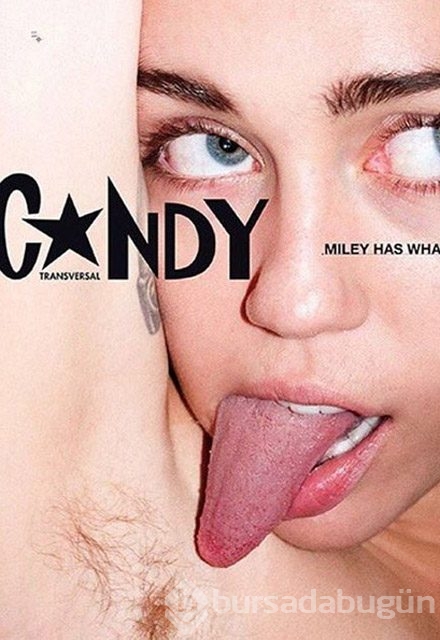 Miley Cyrus çıplaklığı abarttı 