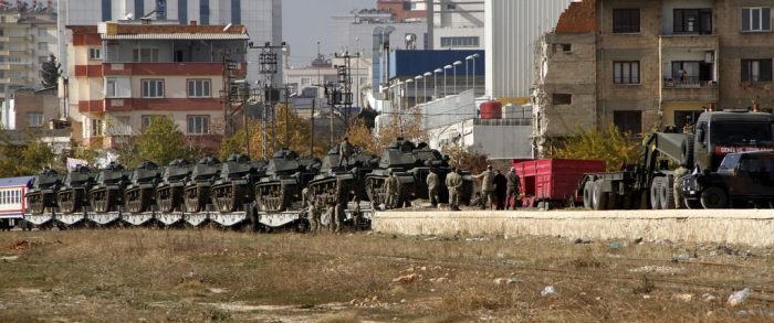 Güneydoğuya askeri sevkiyat