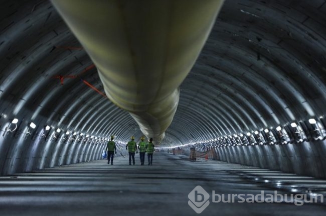 Avrasya Tüneli'nde sona yaklaşıldı