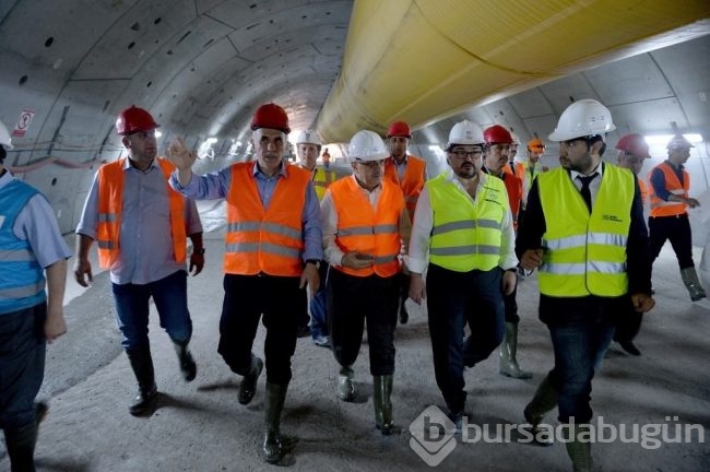 Avrasya Tüneli'nde sona yaklaşıldı