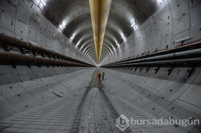 Avrasya Tüneli'nde sona yaklaşıldı