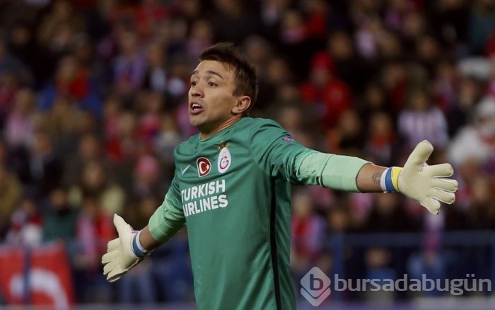 Atletico Madrid-Galatasaray maçından kareler