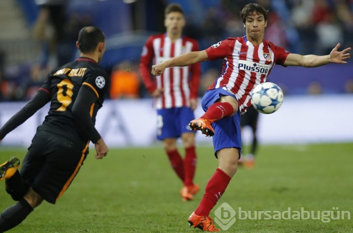 Atletico Madrid-Galatasaray maçından kareler