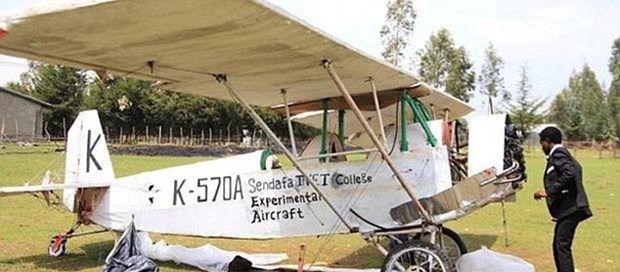 Pilotluk sınavını geçemeyince kendi uçağını yaptı